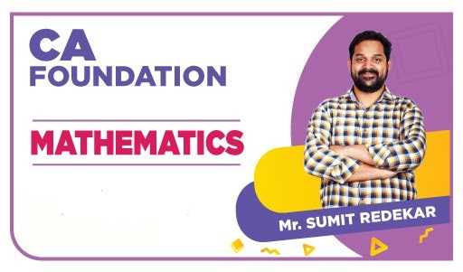 CA Foundation Math By Sumit Redekkar